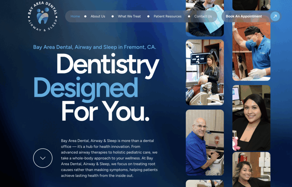 Screenshot 2025-07-09 at 73406 AM - Mad Rose Media Bay Are Dental Airway & Sleep Homepage